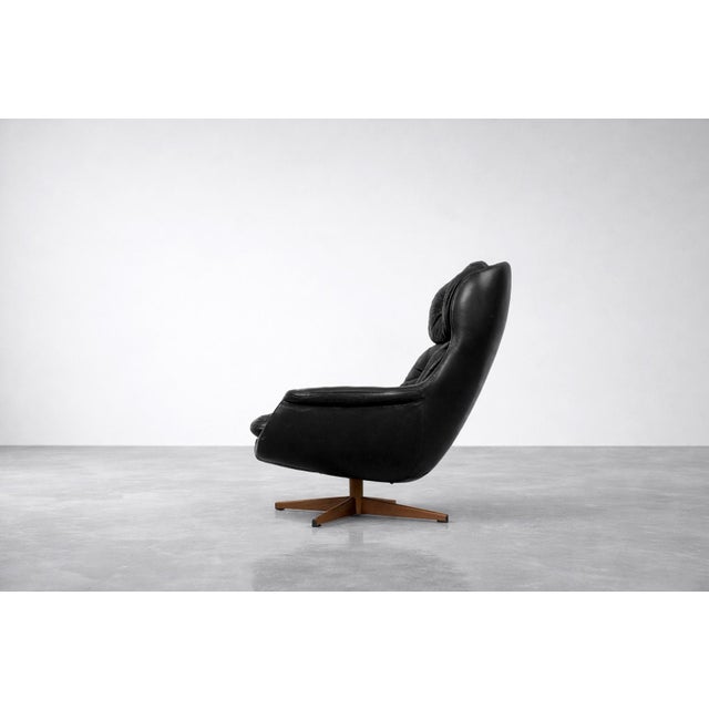 Metal Mid-Century Scandinavian Modern Swivel Lounge Chair from Selig Imperial, 1970s For Sale - Image 7 of 18