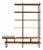 Bronze and American Walnut Interval Bookshelf by Ahser Israelow For Sale