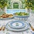Elevate your dining experience with the Trellis and Topiary Melamine Salad Plates, where classic blue and white patterns...