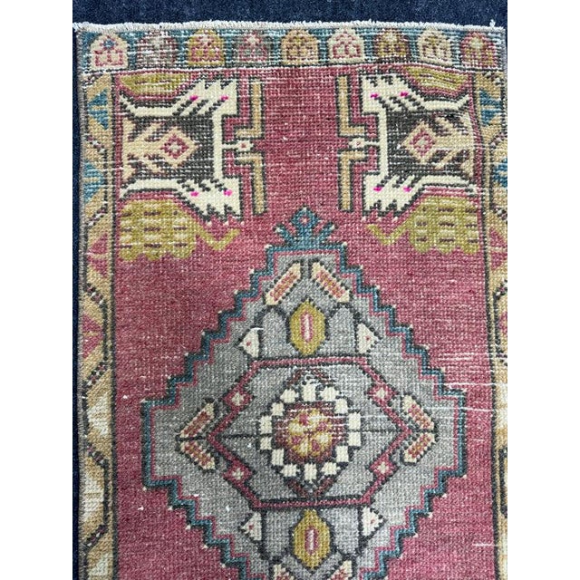 Turkish Yastik Rug 1'8" x 3'4" For Sale - Image 4 of 5