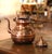 19th Century French Hand-Hammered Copper Tea Kettle With Swing Handle For Sale - Image 10 of 12
