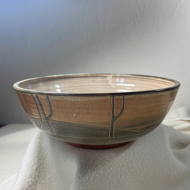 Vintage Art Pottery Bowl by Denah Griffiths For Sale - Image 12 of 12