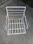 Traditional Vintage Wrought Iron Side Lounge Patio Chair For Sale - Image 3 of 7