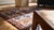 1870s Blue Geometric Tribal Antique Persian Kurdish Sanjabi Rug 5' X 6'6" Hand Made Wool Carpet For Sale - Image 9 of 11