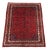 Antique Hosseimbad Heavy Knot Rug in Cotton and Wool For Sale