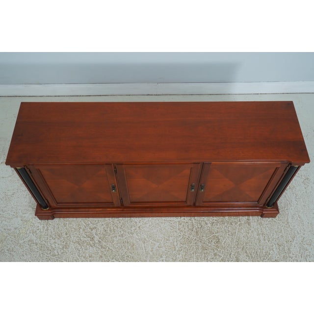 Ethan Allen French Empire Cherry Sideboard For Sale In Philadelphia - Image 6 of 18