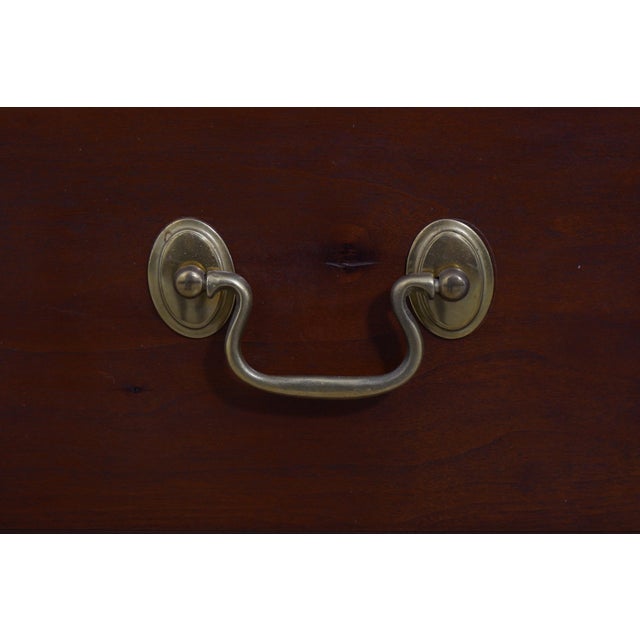 Eldred Wheeler 4 Drawer Chippendale Cherry Chest or Dresser For Sale In Philadelphia - Image 6 of 12
