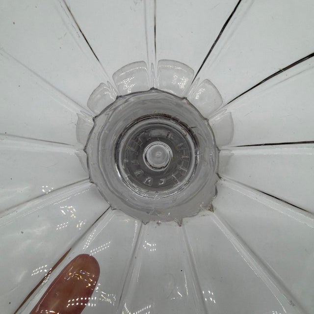 Rare Antique Blown Flint Glass Compote, Pittsburgh, Circa 1830s For Sale - Image 14 of 18