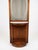 A handsome vintage hall tree inspired by Victorian and Eastlake designs, featuring a warm wood finish, decorative etched...