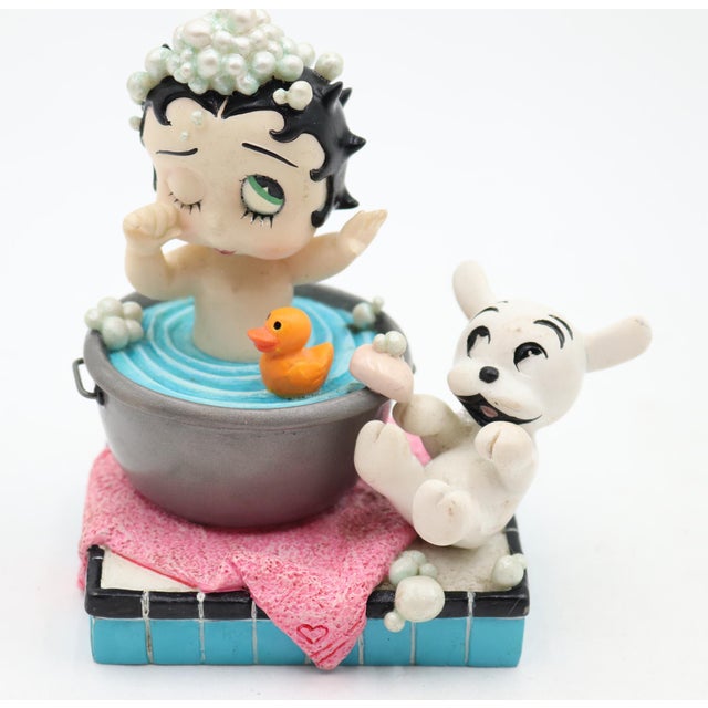"Bubble Trouble" 3-D Sculptural Collector figurine featuring baby Betty Boop, part of The Danbury Collection by the...