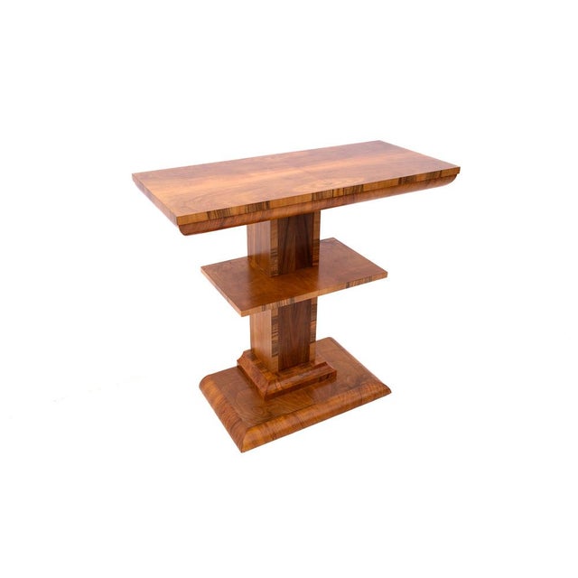 1950s Art Deco Console Table, Poland, 1950s For Sale - Image 5 of 11