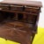 Brown Wooden Roll-Top Secretaire with Three Drawer Lift For Sale - Image 8 of 12
