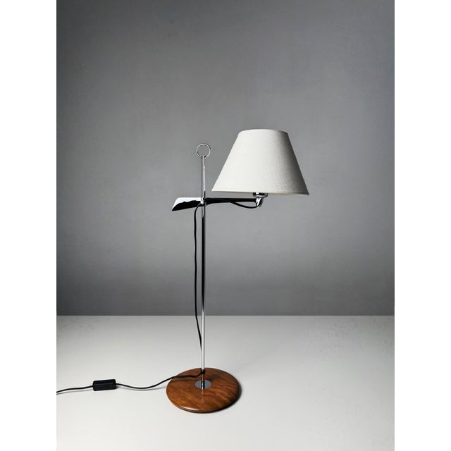 Mid-Century Modern Vintage Spanish Table Lamp by Joan Augé, 1994 For Sale - Image 3 of 10