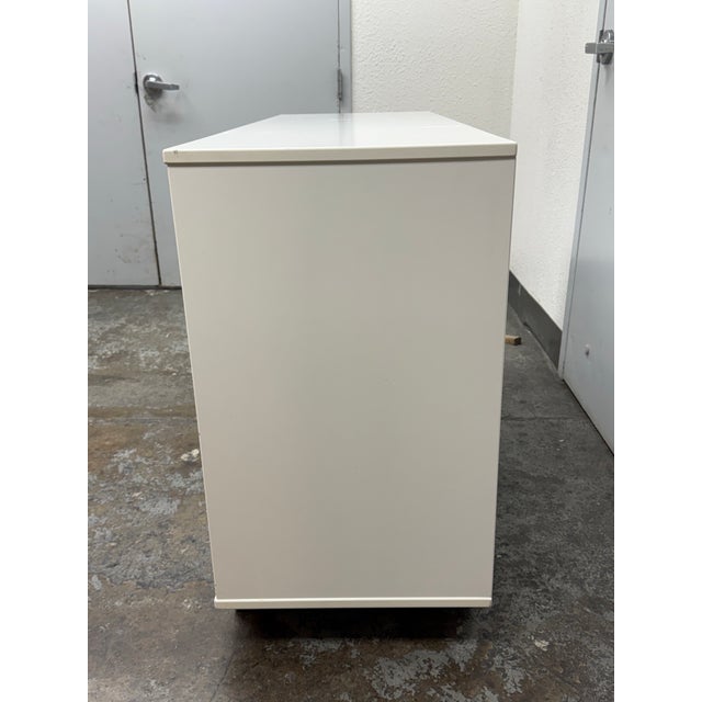 2010s Room & Board Moda White Eight Drawer Dresser For Sale - Image 5 of 12