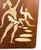Mid-Century Abstract Figural Dancers Walnut Wall Plaques - A Pair For Sale - Image 9 of 13