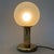 A refined italian-designed diffused-light table lamp, original and labeled by targetti sankey spa. subject and style:...