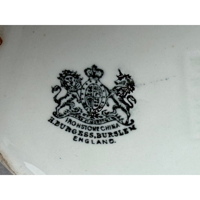 Antique English Ironstone Pitcher For Sale - Image 12 of 15