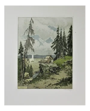 Josef Eidenberger, Old Faithful Inn, Yellowstone National Park