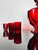 Art Deco Ruby Red Glass Decanter with Six Shot Glasses from Moser, Czechoslovakia, 1930, Set of 7 For Sale - Image 6 of 12