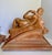 Pair of Vintage Italian Reclining Nude Figural Bookends in Terracotta Finish For Sale - Image 11 of 16