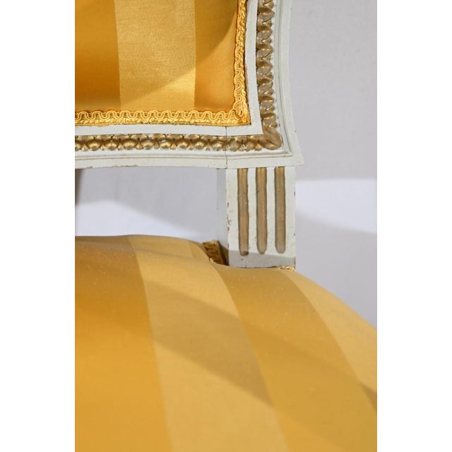 Set of Late 19th Century Louis XVI Style Cabriolet Armchairs For Sale - Image 13 of 18