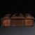 Vintage Chinese Huali Rosewood "Antiques" Mother-of-Pearl Inlaid Cabinet / Sideboard For Sale - Image 9 of 9