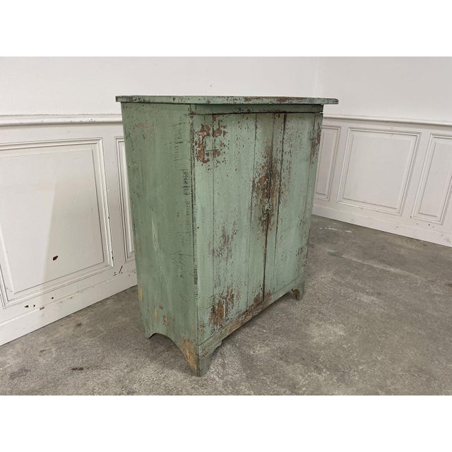 Industrial Small Parisian Sideboard, 1900s For Sale - Image 3 of 12