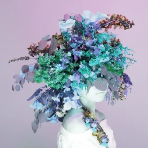 "Scent of Austin 08062021p" Contemporary Surrealist Botanical Figurative Photograph by Ziesook You