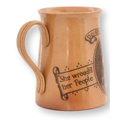 Late 19th Century 1897 Queen Victoria Diamond Jubilee Mug | Doulton Lambeth For Sale - Image 5 of 7