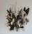 Signed Curtis Jere Brutalist Mixed Metal Floral Wall Sculpture For Sale In Salt Lake City - Image 6 of 7