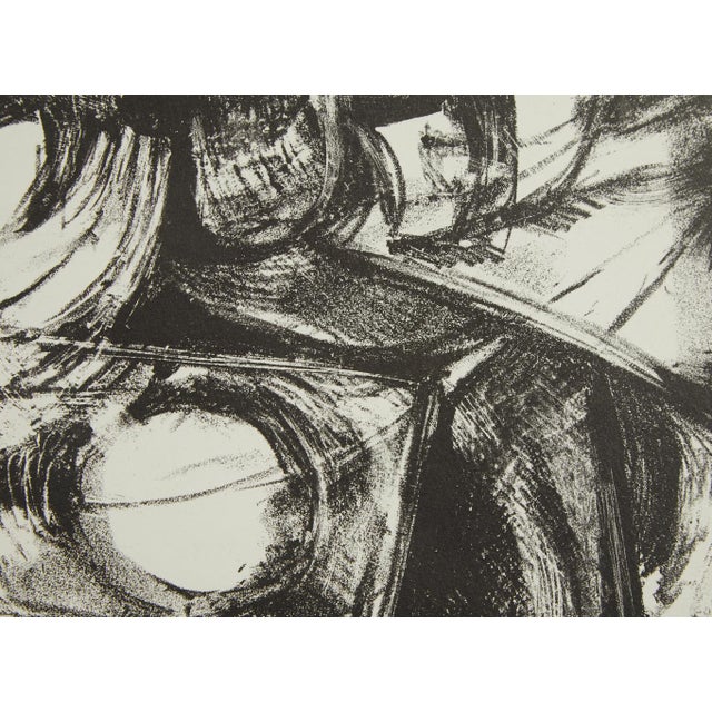 Mid Century Block Print #9 Revised Edition Unknown Artist 1958 on Watercolor Paper For Sale In Nashville - Image 6 of 9