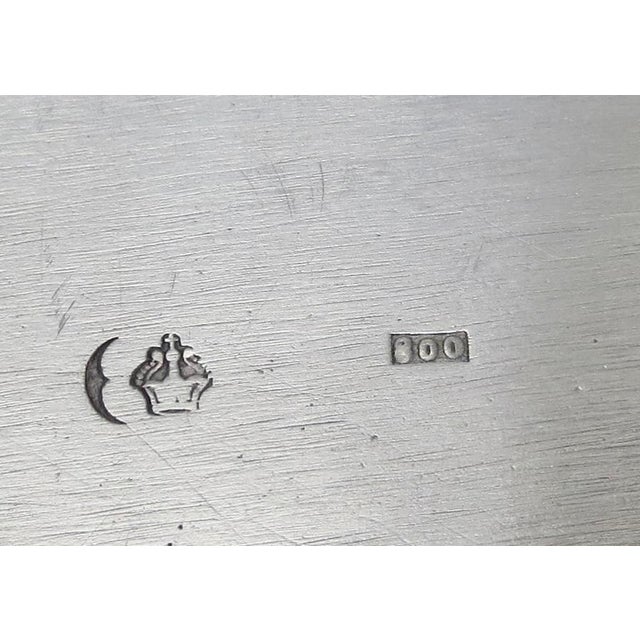 1900 - 1909 Bruckmann & Son of Heilbronn, c.1900. Silver Tray 11 Oz. For Sale - Image 5 of 8