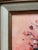 1980s 1980s Pink Bouquet of Flowers in Vase Still Life Oil Painting Framed For Sale - Image 5 of 8
