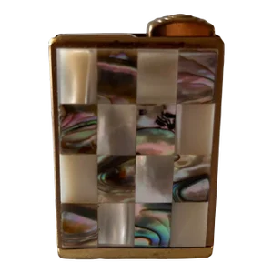 Vintage Abalone and Mother of Pearl Perfume Dispenser by Primadonna