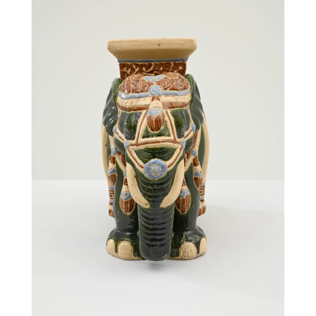 1960s French Ceramic Elephant For Sale - Image 4 of 9