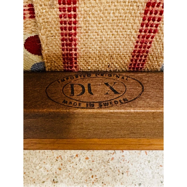 1960's Danish Modern Folke Ohlsson "Scissor" Sculpted Chair for Dux For Sale - Image 11 of 12