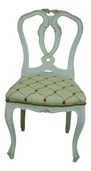 French or Italian Style Paint Decorated Childs Chair