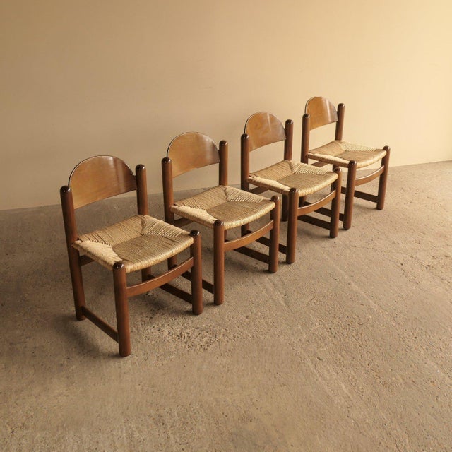 Rush Dining Chairs from Padova, Set of 4 For Sale - Image 17 of 17