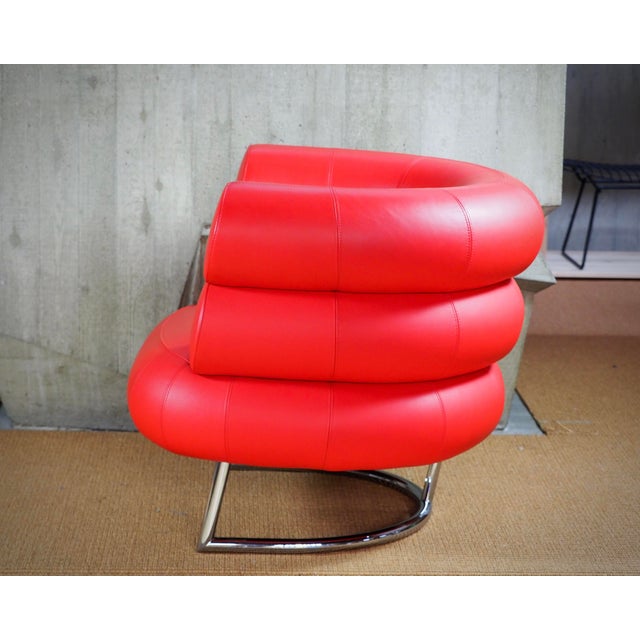 Bibendum Lounge Chair by Eileen Gray for Classicon, 1990s, in Very Good conditions. Designed 1920 to 1949 This piece has...