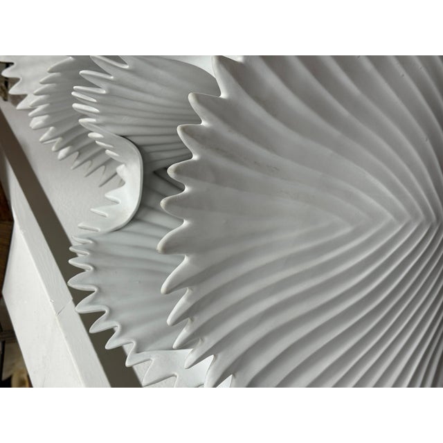 Mid-Century Modern Italian Bisque Porcelain Lamps For Sale - Image 3 of 12