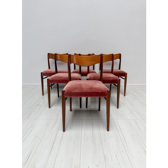 Mid-Century Danish Dining Chairs in Teak, 1960s, Set of 6 For Sale - Image 11 of 11