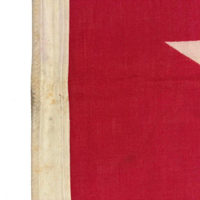 Vintage Wool Nautical Flag of Cuba For Sale - Image 9 of 9