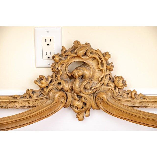 Mid 20th Century Extraordinary Louis XV Style Rossa Verona Marble Top Console Table For Sale - Image 4 of 10