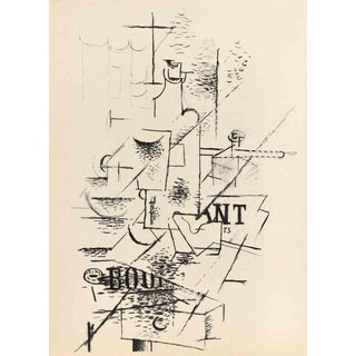 Maeght, La Bouteille, 1963, Lithograph For Sale