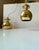 Gold Vintage Brass Pendant Lamps attributed to Hans-Agne Jakobsson for Markaryd, 1960s, Set of 2 For Sale - Image 8 of 13
