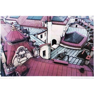 Vintage Prague Poster after Franco Fontana, 1967 For Sale