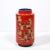 Mid-Century Modern Scarlet Red Handpainted Umbrella Stand w/ Rectilinear Details For Sale - Image 4 of 12