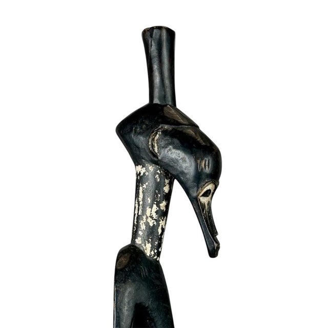 Black Tribal Cenefo Figure For Sale - Image 4 of 7