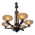 1930s French Art Deco Chandelier For Sale