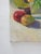 Late 20th Century Vintage Daisies and Fruit Still Life Impressionist Painting For Sale - Image 5 of 8